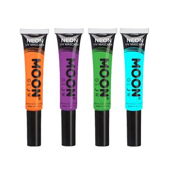 MOON GLOW NEON UV blakstienų tušas , 15 ml