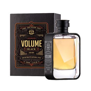 CHIC'N GLAM VOLUME BLACK vyrų tualetinis vanduo, 100 ml