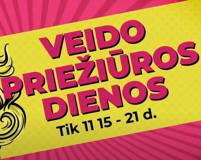 Veido priežiūros dienos | Tik 11 15 - 21 dienomis