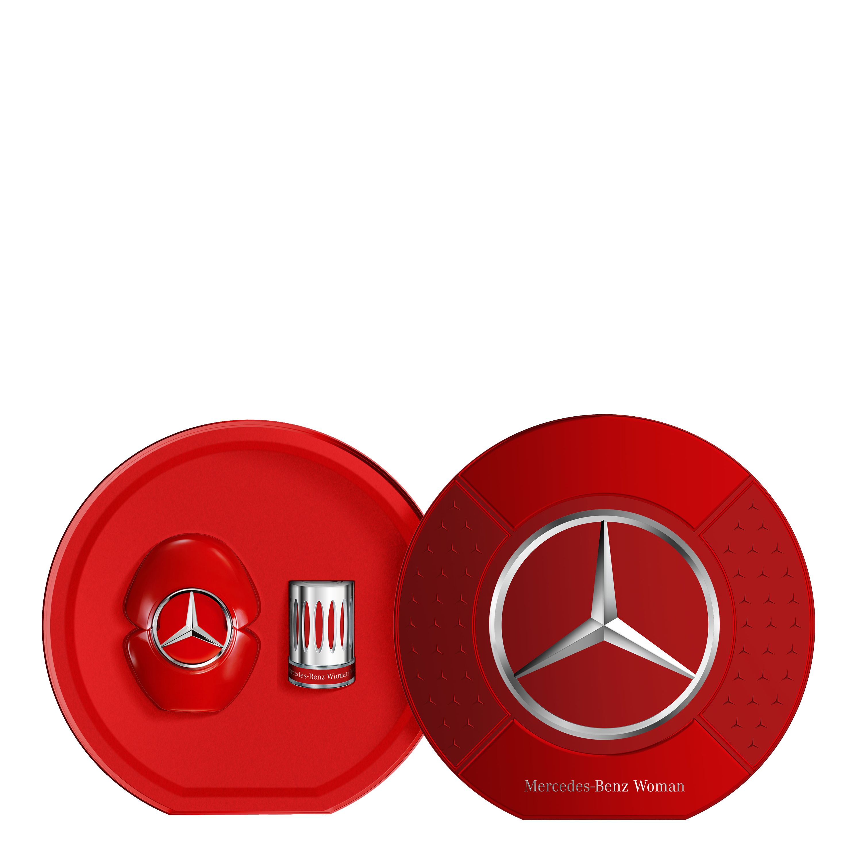 MERCEDES BENZ WOMAN IN RED moterų kosmetikos rinkinys